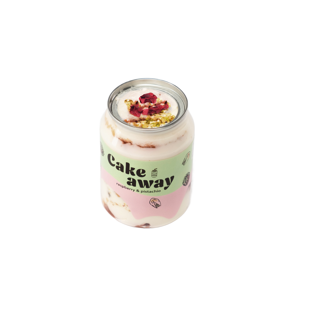 Вкус малини с шамфъстък - 4 броя