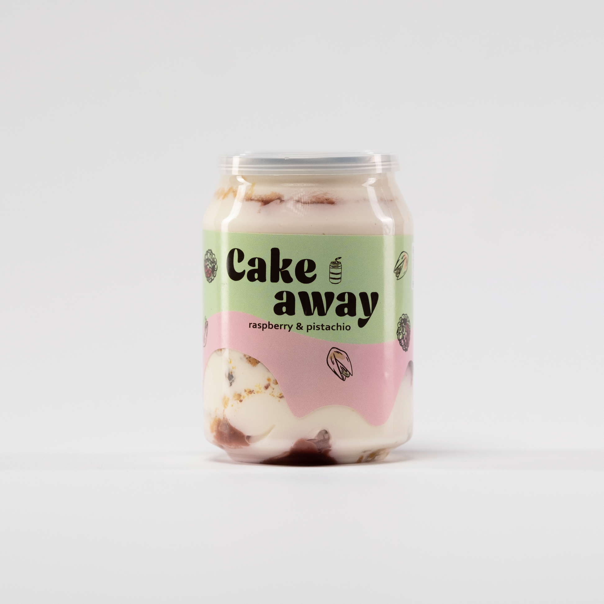 Вкус малини с шамфъстък - 4 броя