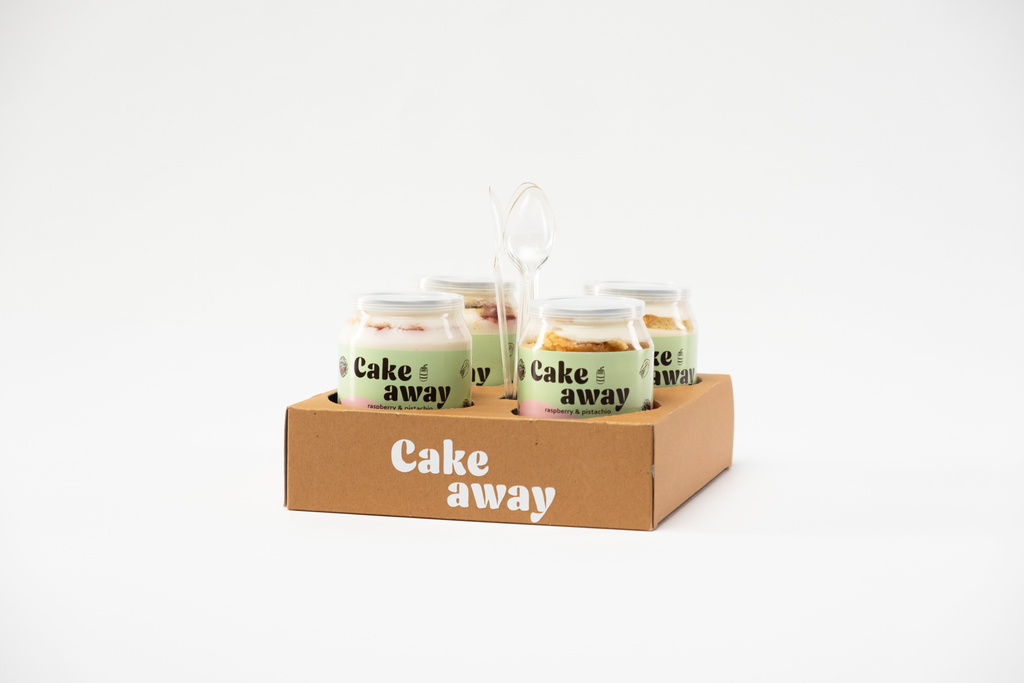 Вкус малини с шамфъстък - 4 броя