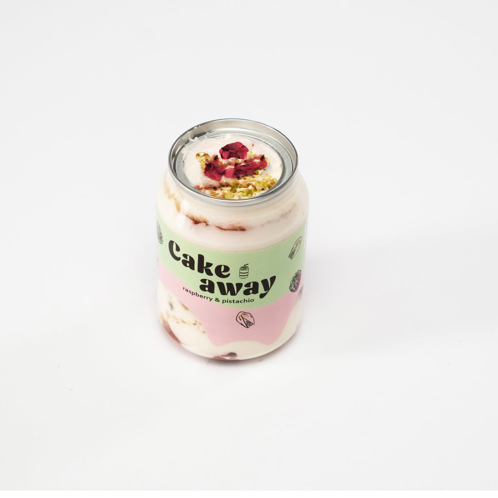 Вкус малини с шамфъстък - 4 броя